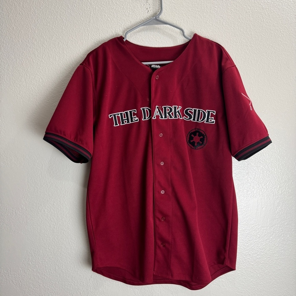 Star Wars Dark Side Sith Lord Jersey Size Medium